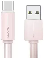 USAMS USB-C/USB-C laidas 1m SJ73460W juodos spalvos YU Series SJ734USB01 (US-SJ734)