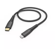 Hama USB-C–Lightning įkrovimo laidas, 1,5 m, juodas
