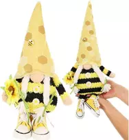 Saska Garden NYKŠTUKAS GNOMAS BITUTĖ 25CM SU SPORTINIAIS BATELIAIS PAVASARINĖ DEKORACIJA 1052595