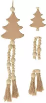 Home & Styling Collection medinė kalėdinė dekoracija boho stiliuje