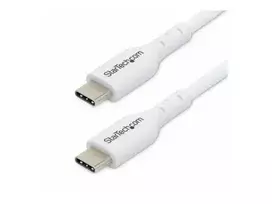 StarTech 3M Baltas USB-C Įkrovimo kabelis/60W MAITINIMO TIEKIMAS M/M TYPE-C