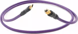 Melodika USB kabelis USB-C – USB-B 0,75 m purpurinis (MELO-MDUCB07)