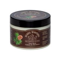 Herbal traditions kaukė plaukams su kedru, suteikianti apimties ir tvirtumo, 300 ml