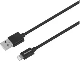 ESSENTIALS USB-A – „Lightning“ laidas, MFi, 1 m, juodas