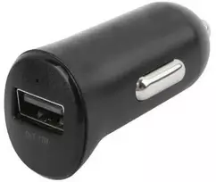 ESSENTIALS Automobilinis įkroviklis 12 W, USB-A tipo lemputė. Laidas 1 m, MFi, juodas
