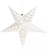 Dekoracija sulankstoma ažūrinė žvaigždė, 60 cm