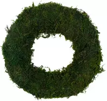 Dekoratyvinis samanų vainikas, 20 cm