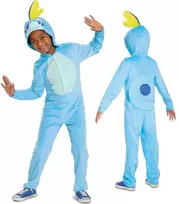 Karnavalinis kostiumas Pokemon Sobble kostiumas mėlynas maskuoklis 126-136 cm (7-8 metai) Kigurumi