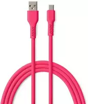 Colorum Spalvotas kabelis USB-A - USB-C 1,8m 3A CK60-AC-02 xMagenta