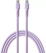 COLORUM laidas USB-C – USB-C 1,8m 3A CK60-CC-09 xLavenda