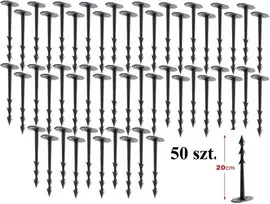 Prosperplast Plėvelės tvirtinimai L20.9cm plastikiniai/juodi