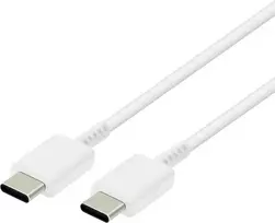 Kabelis USB Samsung EP-DA705BWEGWW USB-C to USB-C 1m Baltas
