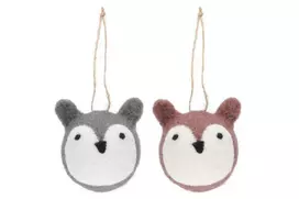 Kalėdų eglutės žaisliukas Winteria Ornament Animal, 7 cm