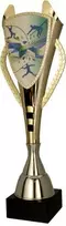 Victoria Sport Gold plastikinis puodelis - ATHLETICS