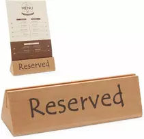 REZERVUOTA REZERVACIJA medinis informacinis ženklas - Hendi 664308