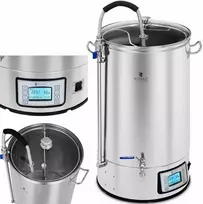 Royal Catering Košės virdulys alaus gamybai, nerūdijančio plieno 2500W LCD 60L