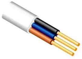 Lietkabelis Kabelis BVV-P, 3 x 1,5 mm²