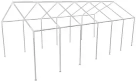 Plieno rėmas, 12 x 6 m, vakarėlių palapinei