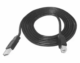 TelForceone USB spausdintuvo kabelis TFO A kištukas iki B kištukas Laidas 3 m juodas