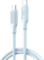 XO laidas NB-Q265B PD USB-C – USB-C 1,0m 60W mėlynas