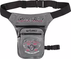 Moto krepšys ant šlaunies W-Tec Juodas Heart Relicto