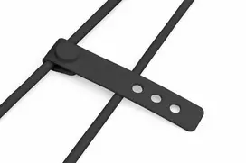 Digitus DIGIT USB silikoninis įkrovimo laidas, USB-C - Lightning 0,5m, USB 2.0, 60W, juodas