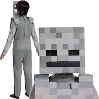 Minecraft Skeleton Baltas Skeleto karnavalinis kostiumas berniukui 137-149 cm (10-12 metų)