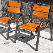 Kėdė Park Lux PATIO 65x74x86cm ruda