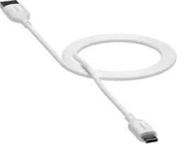 Zagg Mophie Charge Essentials USB-A – USB-C kabelis 1 m – baltas