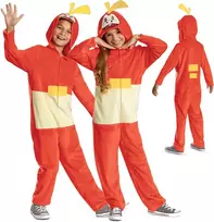 Karnavalinis kostiumas Pokemon Fuecoco kostiumas oranžinis maskuoklis 127-136 cm (7-8 metai) Kigurumi