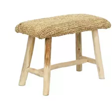 Bazaar Kėdė, Rafija, 0,28x0,6x0,45 m, Natūrali