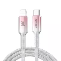 Kabelis USB-C Lightning Joyroom S-A42 30W 1,2m baltos spalvos