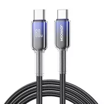 Joyroom S-A42 60W USB-C kabelis 1.2m juodos spalvos
