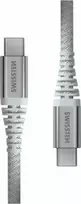 „Swissten Kevlar USB-C“ – USB-C duomenų ir įkrovimo kabelis 1,5 m