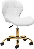 Activeshop Kosmetologinė meistro kėdutė QS-06G Baltas