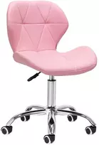 Activeshop Rožinė Kosmetologinė meistro kėdutė QS-06 Rožinė