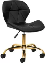 Activeshop Kosmetologinė meistro kėdutė QS-06G Juodas