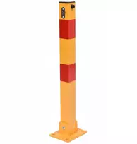 Sulankstomas parkavimo stulpas 60 cm su rakteliais