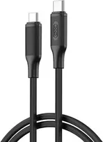 XO laidas NB-Q265B PD USB-C – USB-C 1,0m 60W juodas