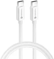 USB C į USB C laidas Forcell F-Energy QC4.0 PD 5A 100W 1 m C339 baltas
