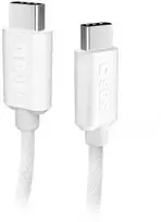 SBS TECABLETISSUETCCG USB-C – USB-C 1.5m 60W pintas laidas – pilkos spalvos