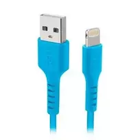 SBS TECABLEUSBIP589A USB-A – Lightning laidas – mėlynos spalvos