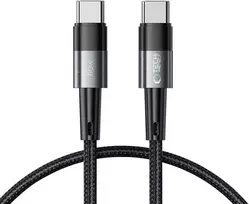 „Tech-Protect UltraBoost USB-C“ / USB-C PD kabelis 60W 3A 0,25m – pilkas