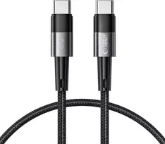 „Tech-Protect UltraBoost USB-C“ / USB-C PD kabelis 100W 5A 0,25m – pilkas