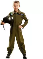 Kostiumas vaikams My Other Me Top Gun 5-6 metų Orlaivio pilotas