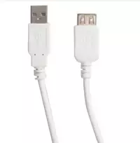 Connectech Beslagmbler „Connectech“ USB 2.0 prailginimo laidas. 1,8 m. Baltas