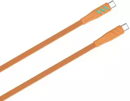 Havit CB6254 - USB Type C į USB Type C įkrovimo laidas, 1 m (oranžinis)