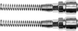 Yato Toya Sa Poland Greitos jungtys žarnai (lizdai) su spyruoklėmis 6x10 mm, 2 vnt. (YT-24101)