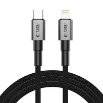 Tech-Protect Ultraboost DNA USB-C / Lightning PD27W/3A laidas 200 cm - pilka