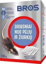 BROS Dribsniai nuo pelių ir žiurkių 50g